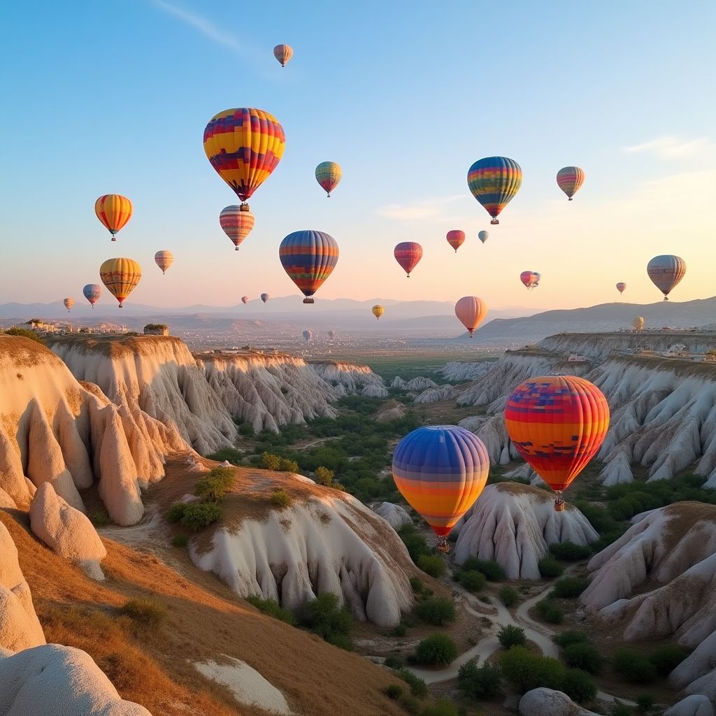 Kapadokya balonları