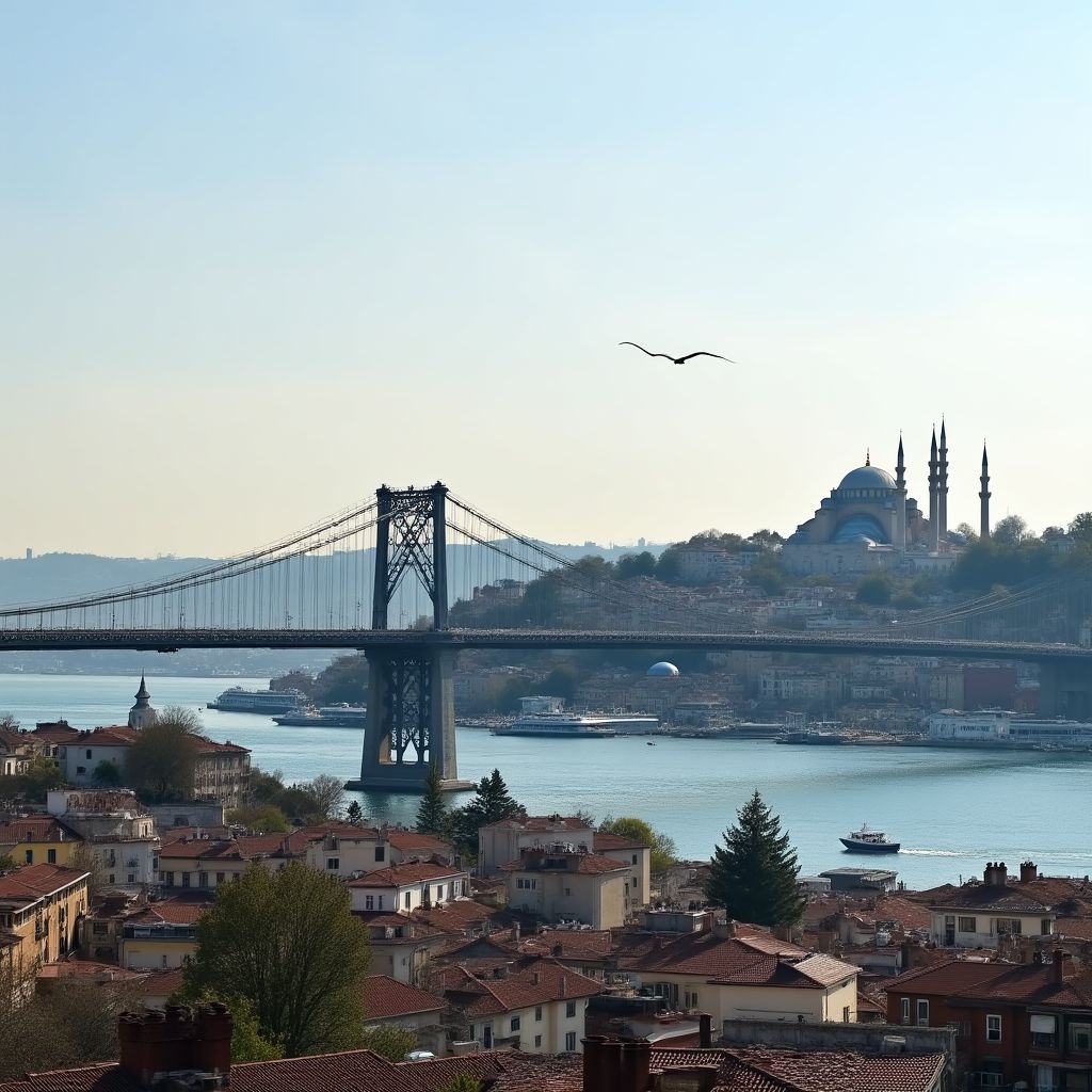 İstanbul manzarası