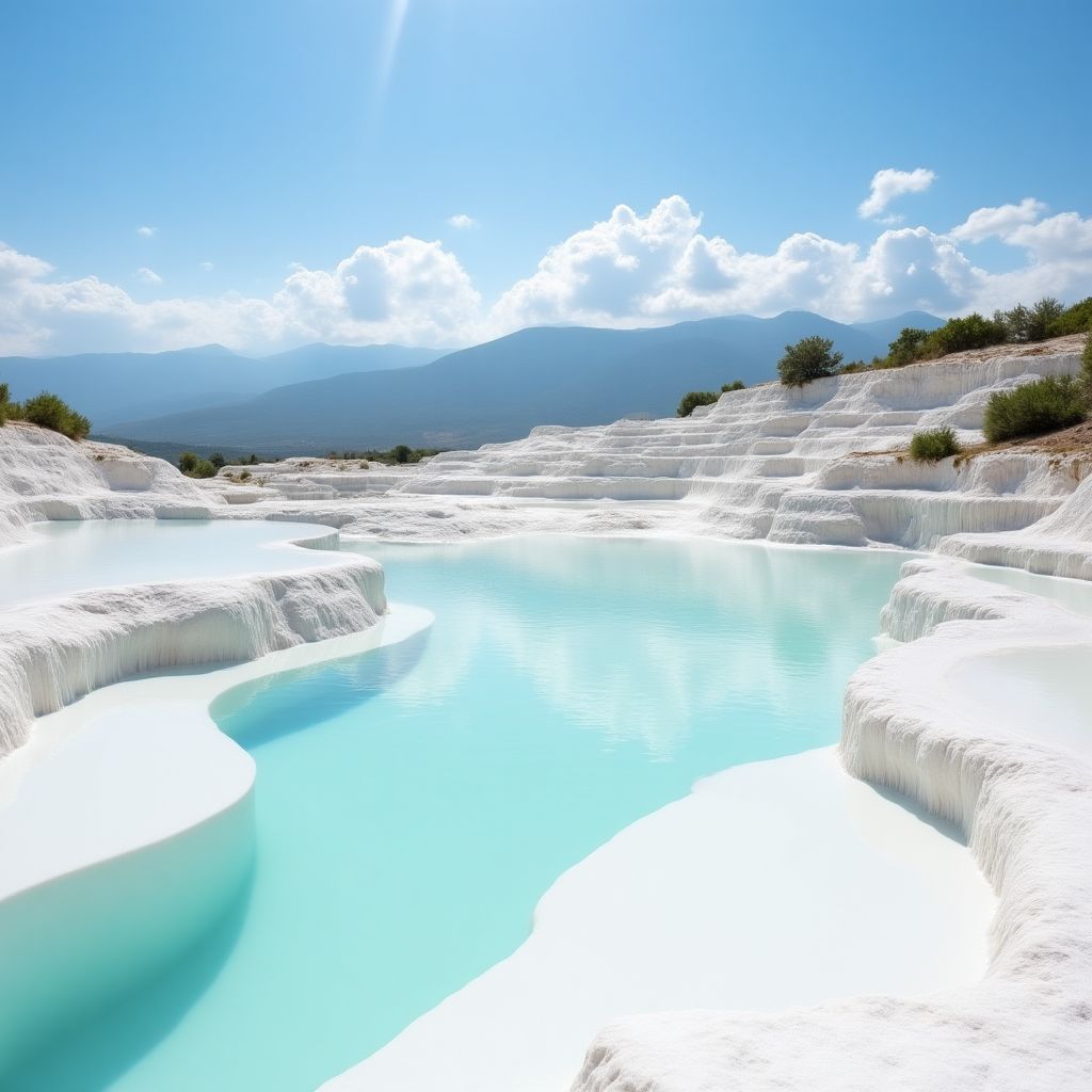 Pamukkale travertenleri